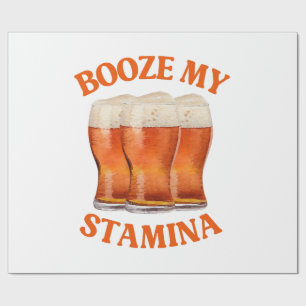 LUSTIGES IRISCHES BIER GESCHENKPAPIER