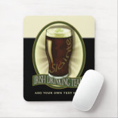 Lustiges irisches Stout personalisiertes Mousepad (Mit Mouse)