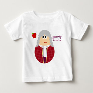Lustiges Isaac- Newtonbaby-T-Shirt Baby T-shirt