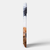 Lustiges isländisches Pferdeporträt Case-Mate iPhone Hülle (Rückseite / Rechts)