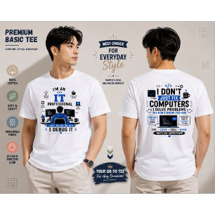 Lustiges IT-Experten-Design - IT-Coding-Zitat T-Shirt