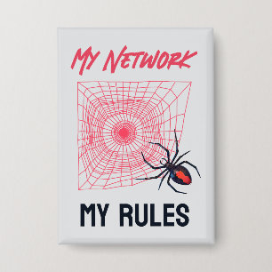 Lustiges IT-Netzwerk-Admin-Humor-Geschenk Button