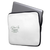 Lustiges IT-Support-Shirt  Laptopschutzhülle (Vorderseite Links)
