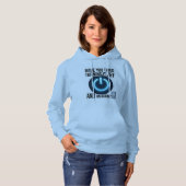 Lustiges IT-Tech-Support-Hoodie-Sweatshirt Hoodie (Vorne ganz)