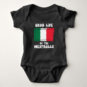 Lustiges italienisches baby strampler