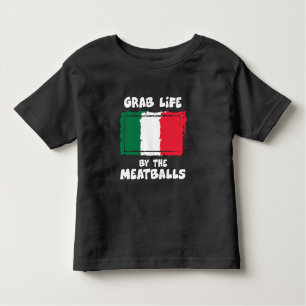 Lustiges italienisches kleinkind t-shirt