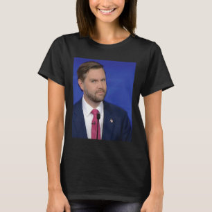 Lustiges J.d Vance Meme Vizepräsident Dete Gesicht T-Shirt