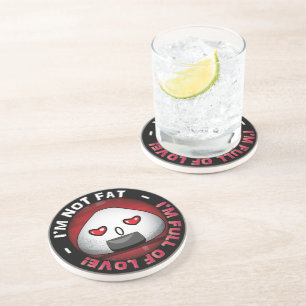 Lustiges japanisches riceball untersetzer