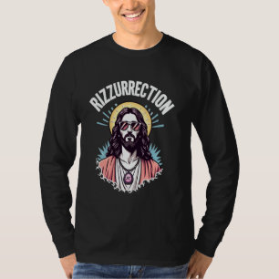Lustiges Jesus-Meme Gen Z-Slang Rizz, Er ist Rizze T-Shirt