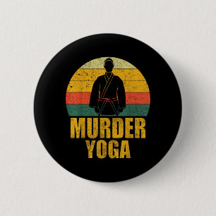 Lustiges Jiu Jitsu BJJ Brasilianisches JuJitsu MMA Button