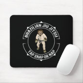 Lustiges Jiu Jitsu Faultier Team - BJJ und Grappli Mousepad (Mit Mouse)