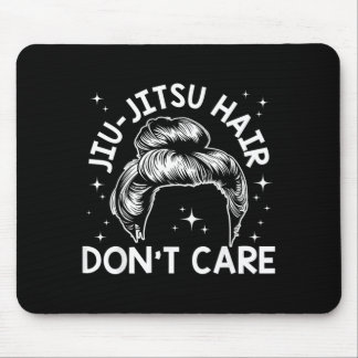 Lustiges Jiu Jitsu Haar Ist Egal BJJ Brasilianisch Mousepad