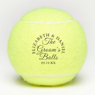 Lustiges Junggesellinnen-Abschiedsgeschenk Tennisbälle
