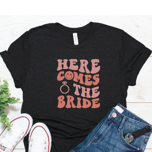 Lustiges Junggesellinnen-Braut T-Shirt
