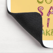 Lustiges Kaffee-Selfie-Zitat-Design Mousepad (Ecke)