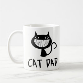 Lustiges Kaffee-Tassen-Geschenk - Katzen-Vater - Kaffeetasse