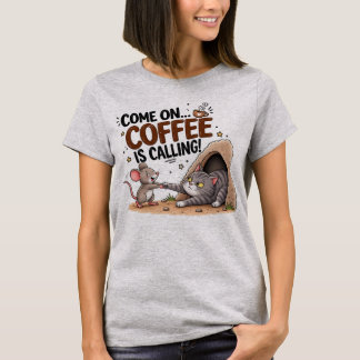 Lustiges Kaffeeshirt | Lustiges Geschenk für Kaffe T-Shirt