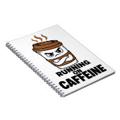Lustiges Kaffeetagebuch für Kaffeetrinker Notizblock (Rechte Seite)