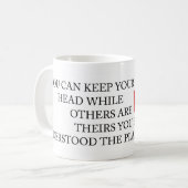 Lustiges Kaffeetasse (Vorderseite Links)