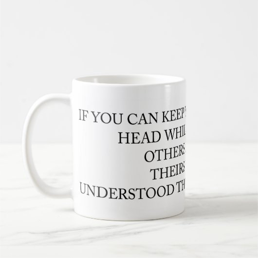 Lustiges Kaffeetasse (Links)