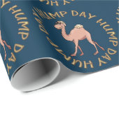 lustiges Kamel Geschenkpapier (Rolleneckpunkt)