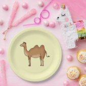 lustiges Kamel Pappteller (Party)