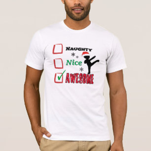 Lustiges Kampfkunst-Weihnachten T-Shirt