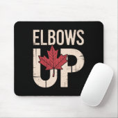 Lustiges Kanada-Meme Ellbogen hoch (1) Mousepad (Mit Mouse)