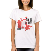 Lustiges kanadisches Stolz-T-Shirt. Kanada-Karte P