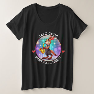 Lustiges Känguru Große Größe T-Shirt