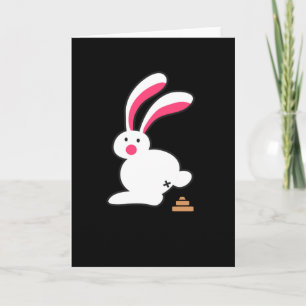 Lustiges Kaninchenkot Geschenk Kaninchenkot Lustig Karte