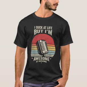 Lustiges Karaoke-Shirt Retro Vintage Karaoke-Fan G T-Shirt