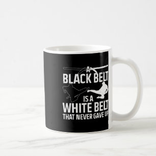 Lustiges Karate-Design für Männer Frauen Schwarzgu Kaffeetasse