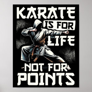 Lustiges Karate für Männer Judo - Karate ist fürs  Poster