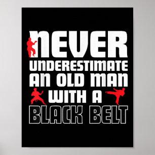 Lustiges Karate Humor-Shirt für Männer. Lustige Ka Poster