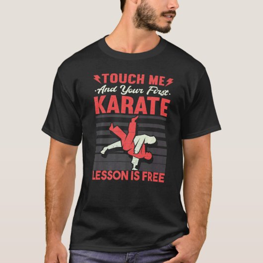 Lustiges Karate Premium T-Shirt (Vorderseite)