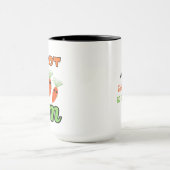 Lustiges Karottenteam Tasse (Zentrum)