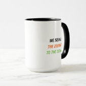 Lustiges Karottenteam Tasse (VorderseiteRechts)