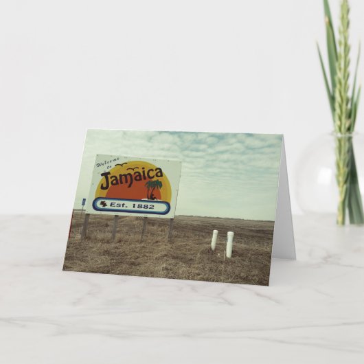 Lustiges Karte (Vorderseite)