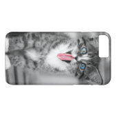 Lustiges Kätzchen Case-Mate iPhone Hülle (Rückseite (Horizontal))