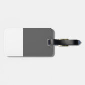 Lustiges Kätzchen Gepäckanhänger (Rückseite horizontal)