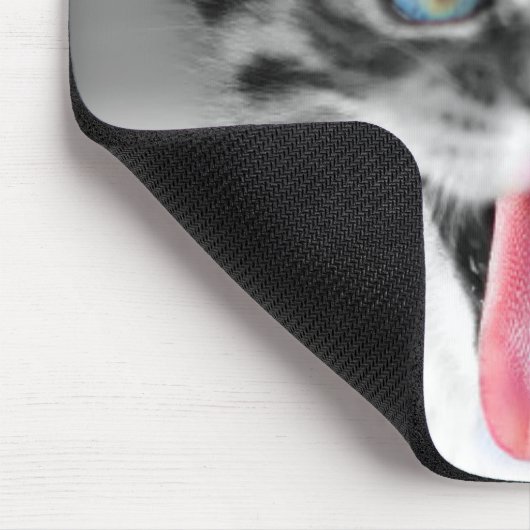 Lustiges Kätzchen Mousepad (Ecke)