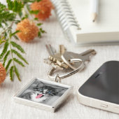 Lustiges Kätzchen Schlüsselanhänger (Seite)