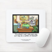 Lustiges Katze & Anwalt Lustige Mauspad (Mit Mouse)