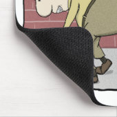 Lustiges Katze mousepad: Ende ist nahe Mousepad (Ecke)