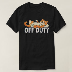 Lustiges Katzen-Design für Freizeitkleidung T-Shirt