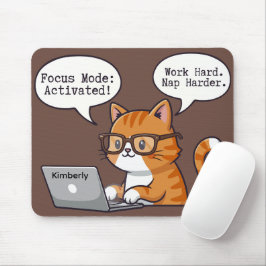Lustiges Katzen-Design-Mauspad mit individuellem N Mousepad