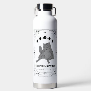 Lustiges Katzen-Feministinnen-Politisches Tarot An Trinkflasche