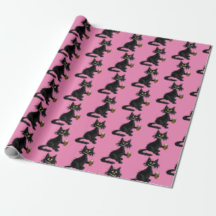 Lustiges Katzen-Geschenkpapier Geschenkpapier