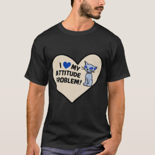 Lustiges Katzen-Grafik-T-Shirt mit sarkastischem Z T-Shirt